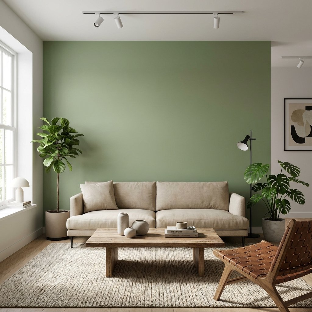 Green Living Room